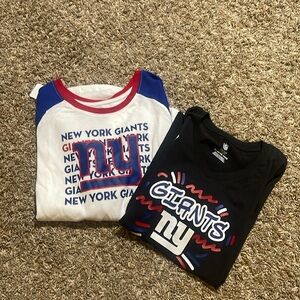 NFL NEW YORK GIANTS Shirt Bundle | Kids XL 14/16
